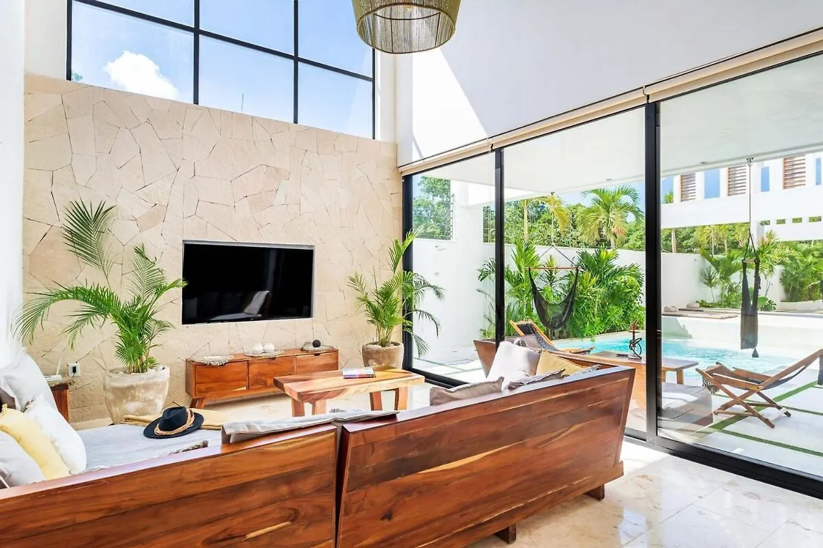 Casa Solesta Villa Tulum Mexikó